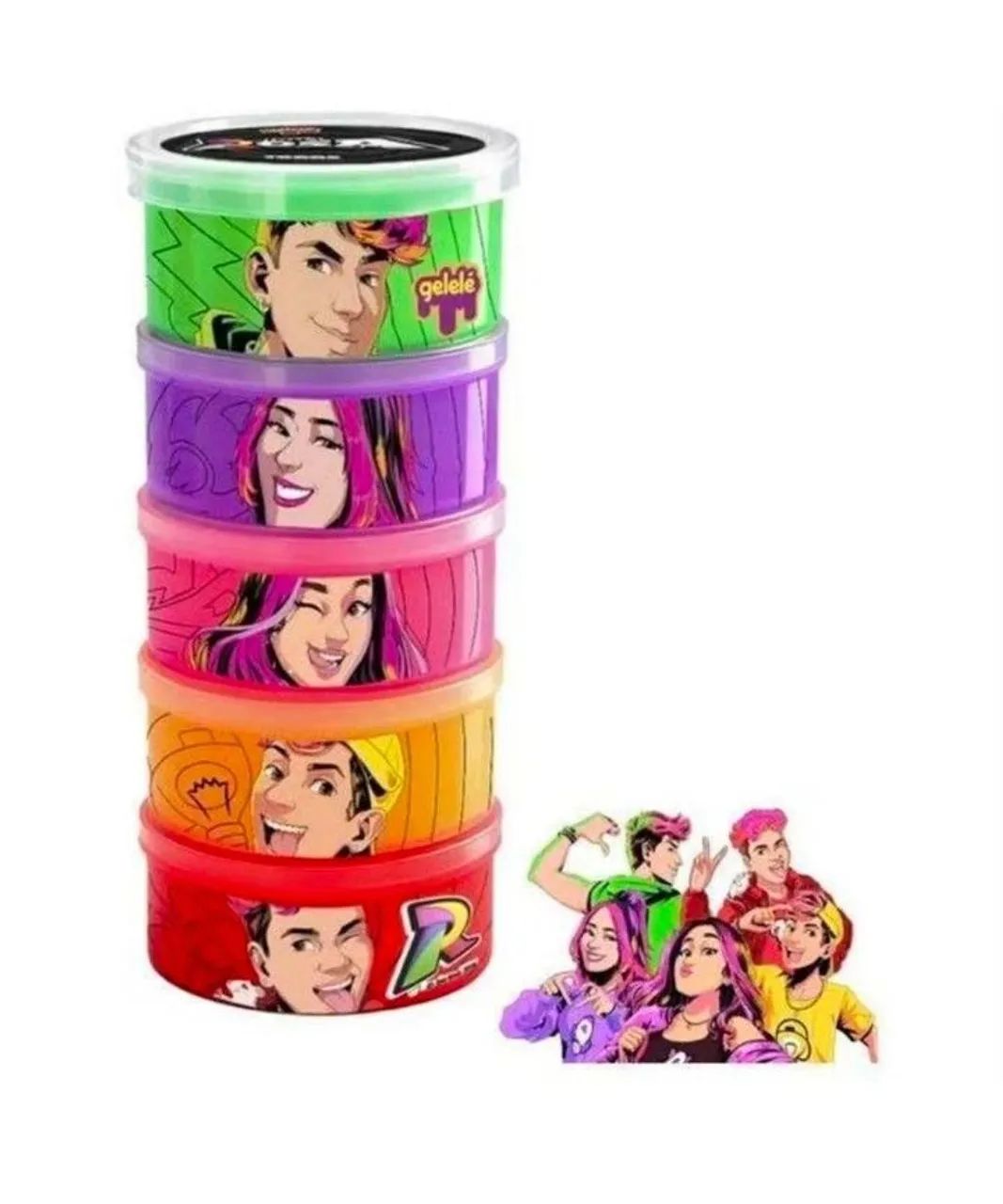 Slime Dos Rosas 5 cores  - Foto 3