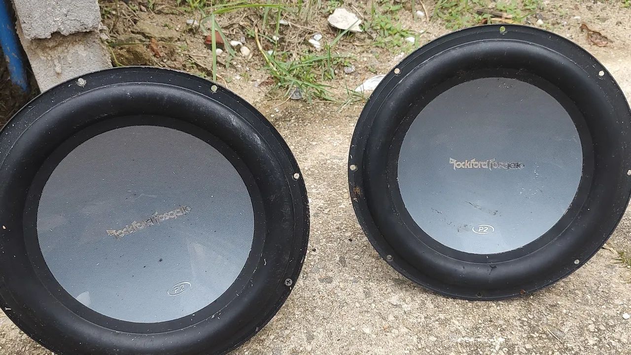 Novosom automotivo <br>Subwoofer Rockford Fosgate Punch P2d215 15 Polegadas D2
