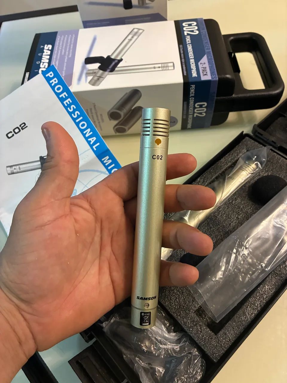 Microfone Condensador Samson C02 - Foto 2