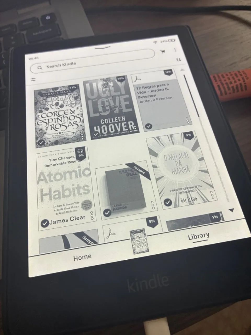 Kindle Paperwhite 11ª Geração 8GB + Capa Original - Foto 4