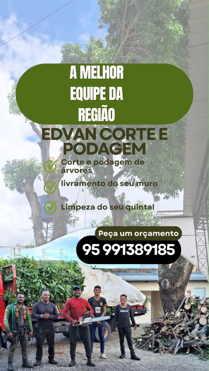 Edvan corte e podagem 