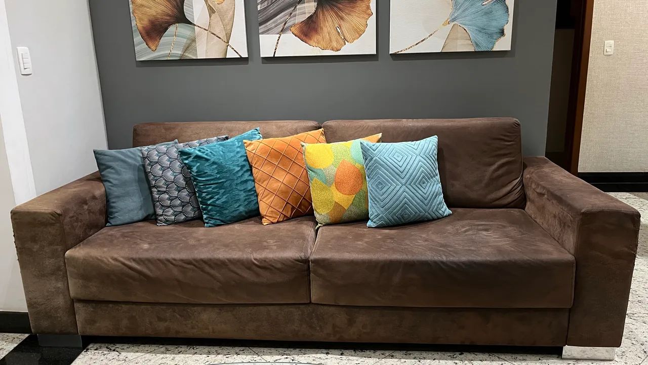 Sofá para sala de estar 240x90cm
