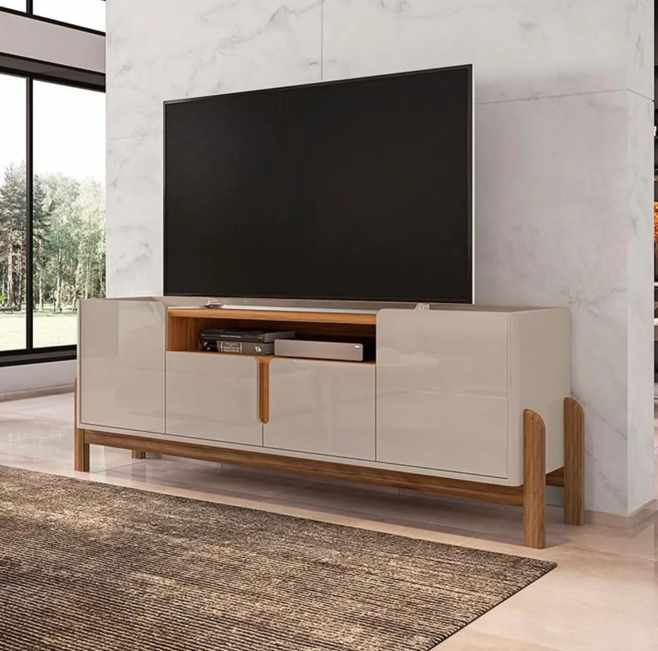 Rack - Madeira/MDF - 170cm - Já Montado
