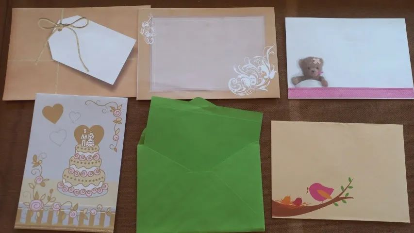 Envelopes decorados colecionaveis - Foto 2