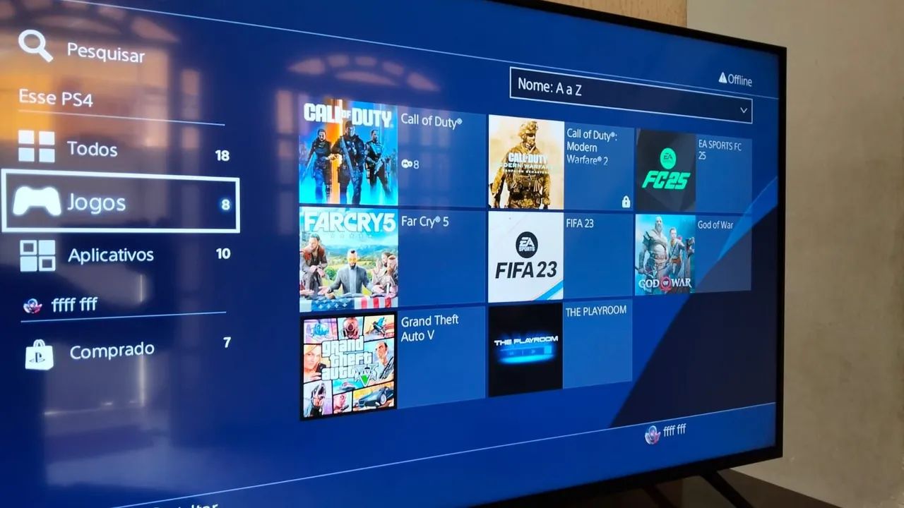 PS4 +  2 CONTROLES + JOGOS - Foto 6