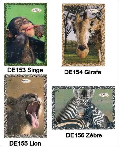 Kinder ovo quebra cabeças Animais