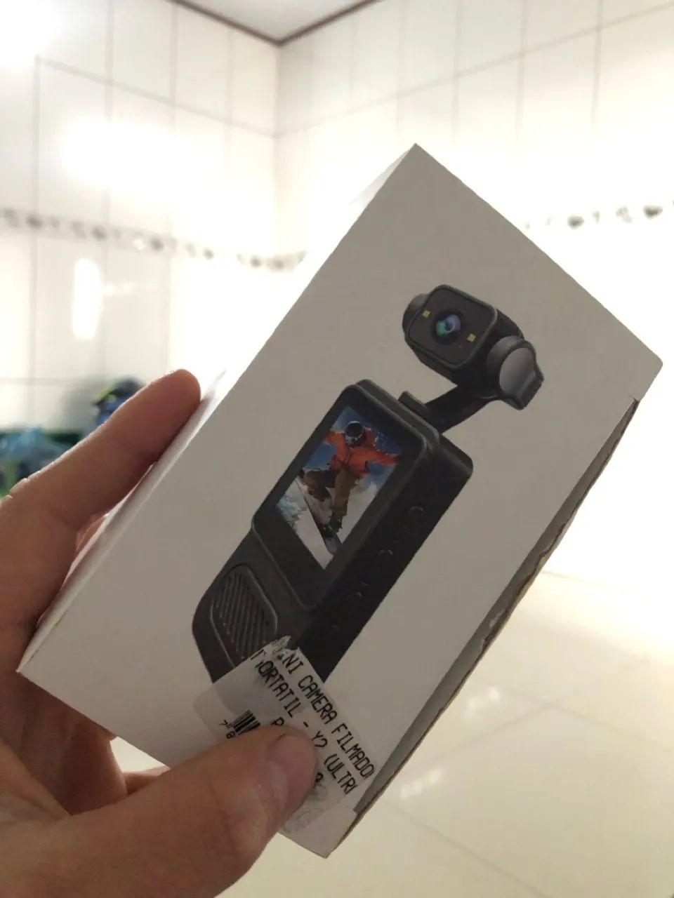 Mini câmera filmadora portátil 