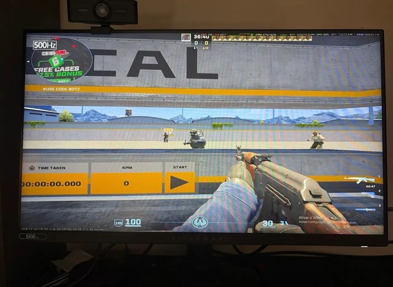 Monitor Alienware 500hz 25' fullhd Fast IPS - Foto 3