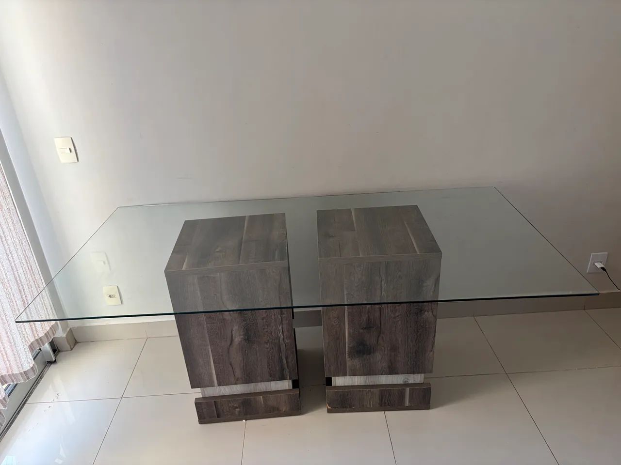 Vendo mesa de vidro  - Foto 2
