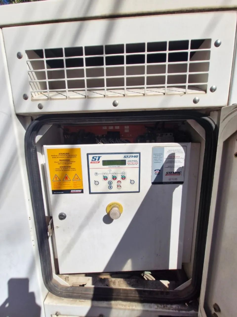Gerador a Diesel Stemac 33Kva usado - pouco uso - Foto 6