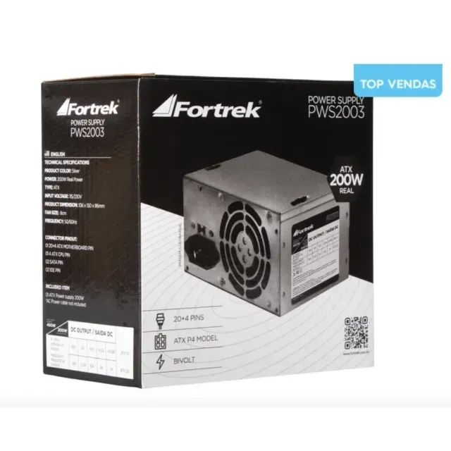 Fonte Fortrek 200W - Foto 4
