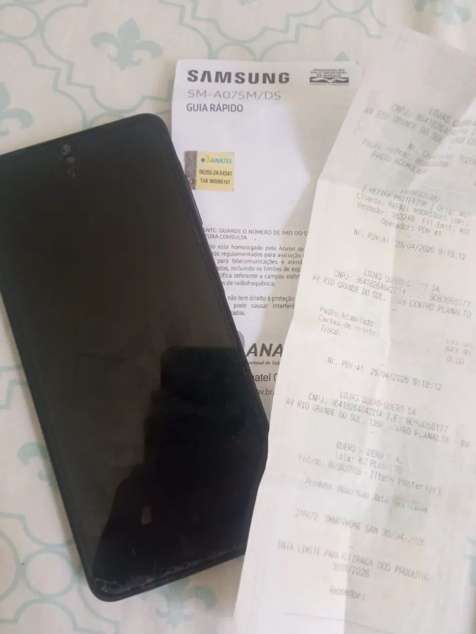 Vendo telefone A07