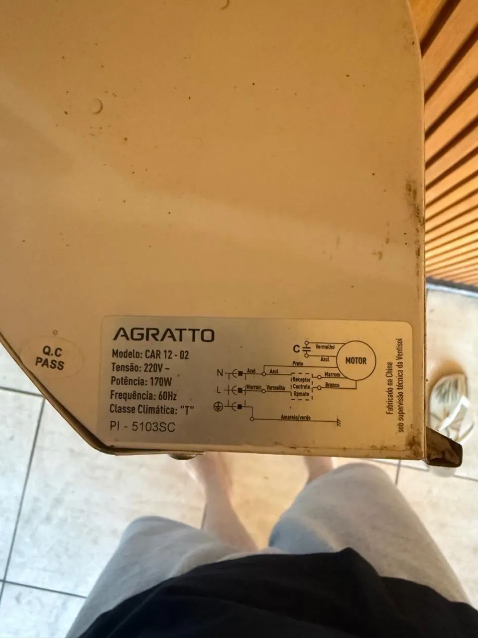 Cortina de ar agratto 60cm - Foto 4