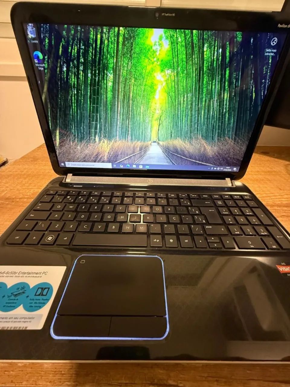 Notebook HP Pavilion dv6 15.6Pol | 6GB RAM | SSD 240GB + HD 700GB