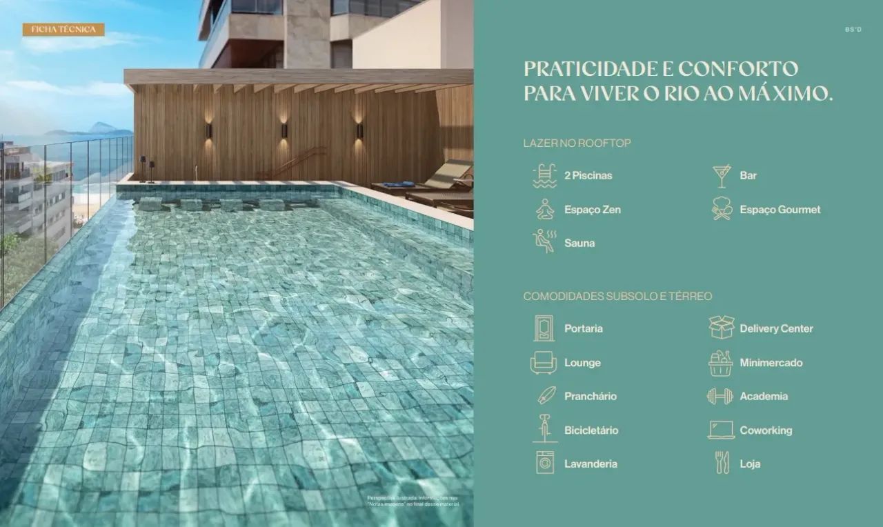 DOUBLE SUÍTES, STUDIOS E APARTAMENTOS NO CORAÇÃO DO LEBLON COM LAZER E COMODIDADES - Foto 5
