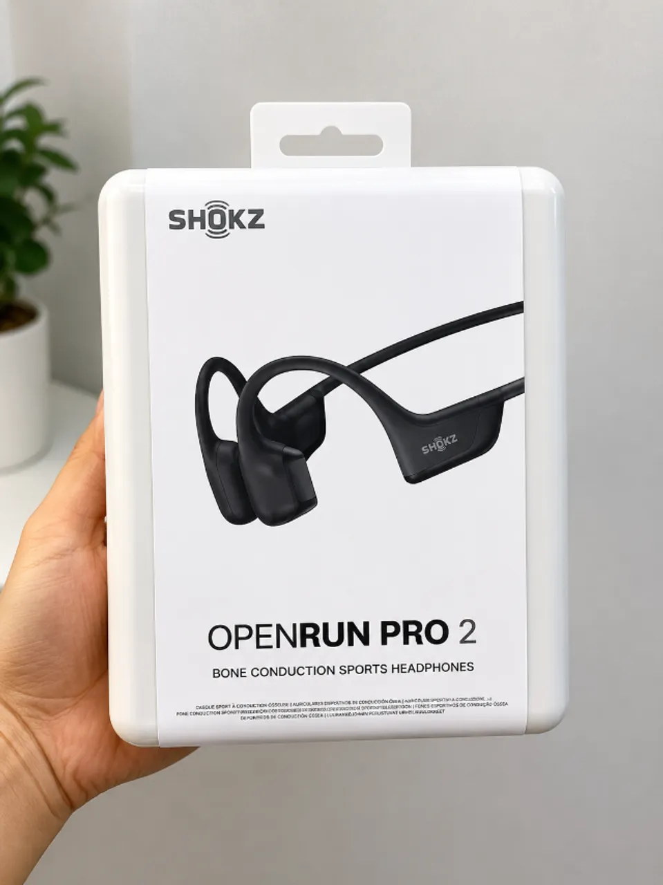 Fone de Ouvido Esportivo de Condução Óssea Shokz OpenRun Mini S803