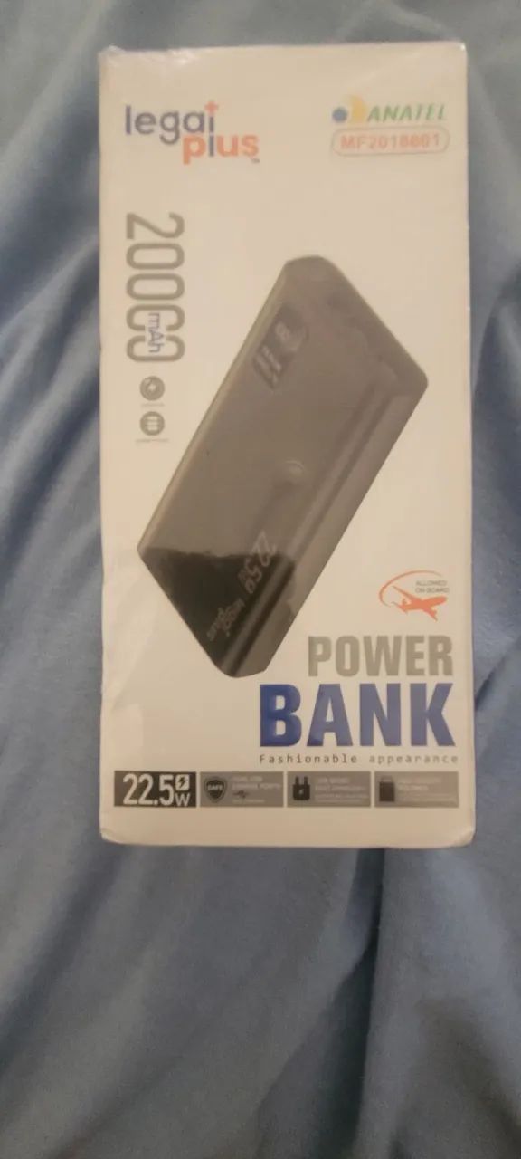 Power bank legai plus 20000mha lacrada 