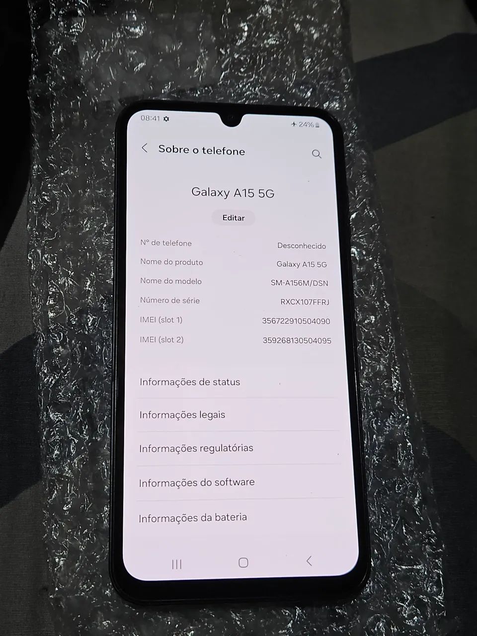 Samsung a15 5g 128gb  , 100% original  - Foto 3