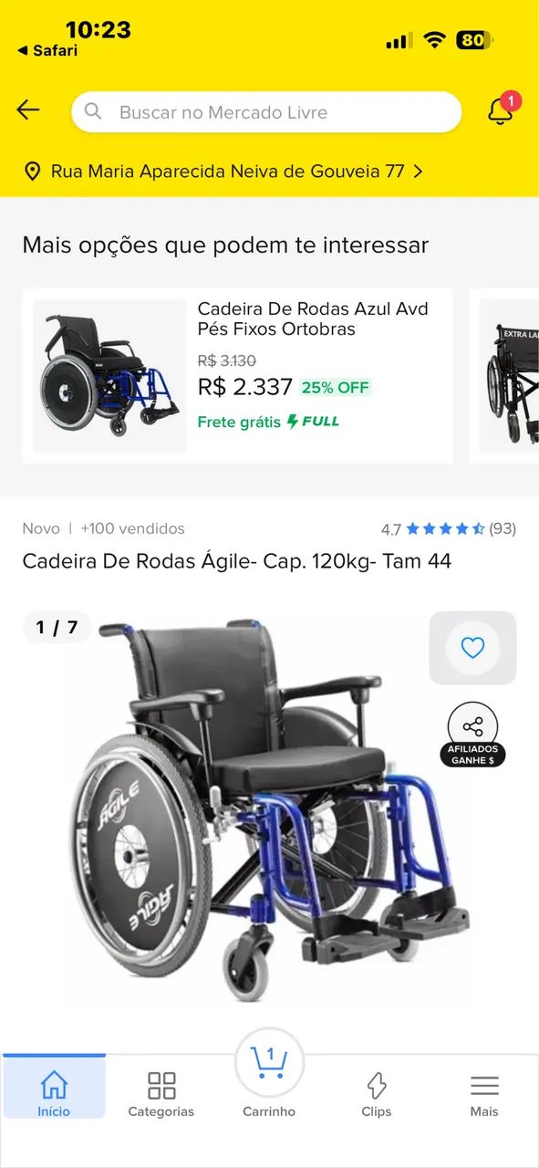 Cadeira de rodas - Foto 2