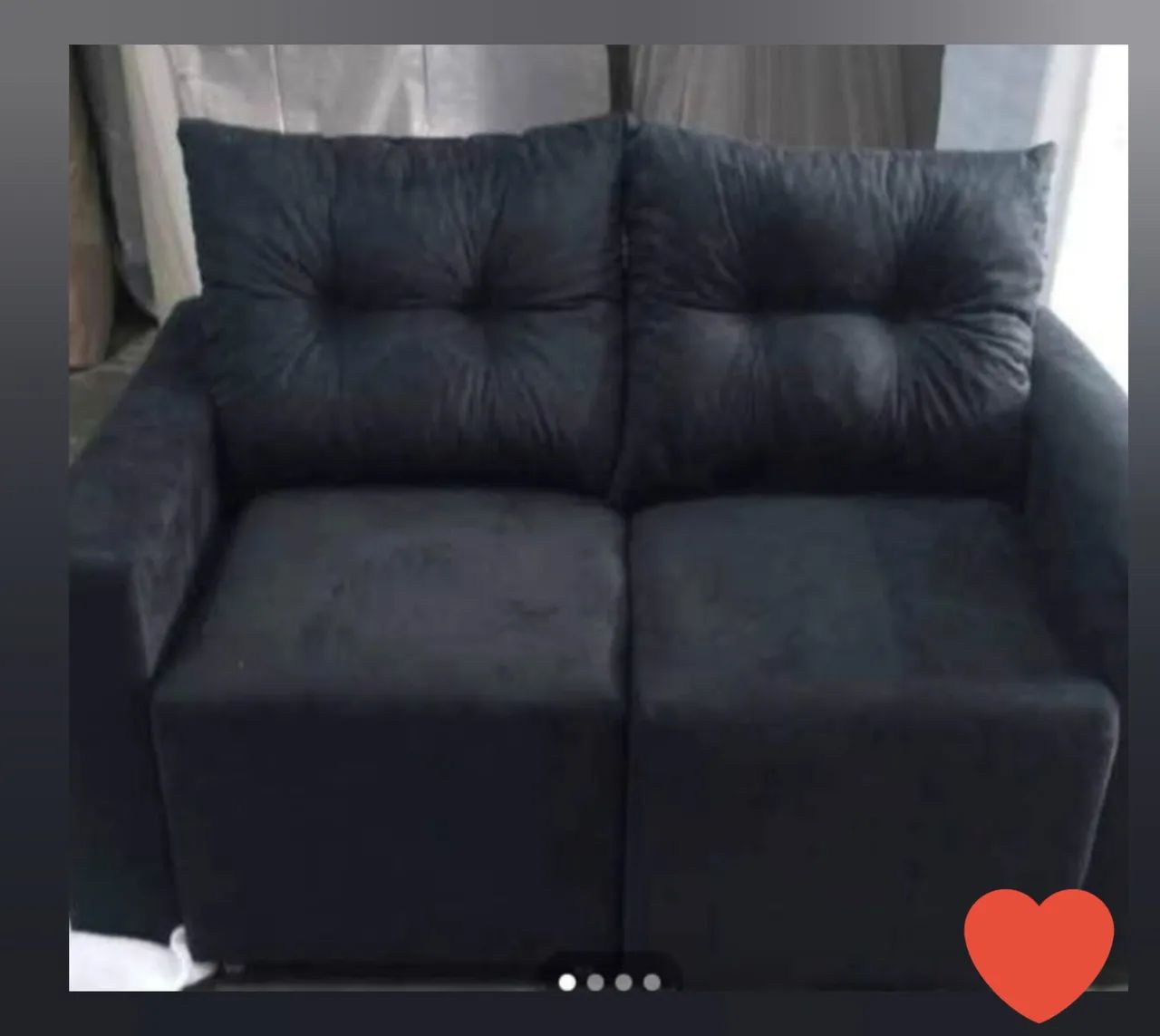 OFERTA DE FÁBRICA: Sofá retrátil 1.40m (PAGAMENTO NQ ENTREGA) - Foto 2