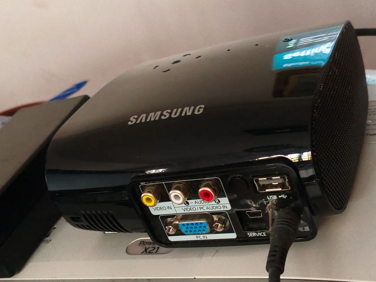 Mini Projetor Samsung SP410M com defeito  - Foto 2