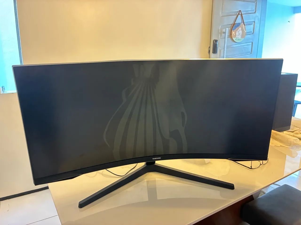 Monitor Samsung  Odyssey 34 polegadas  G5 Curvo Ultrawide LC34G55