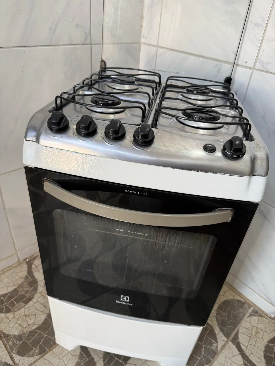 Fogão pintado !!!