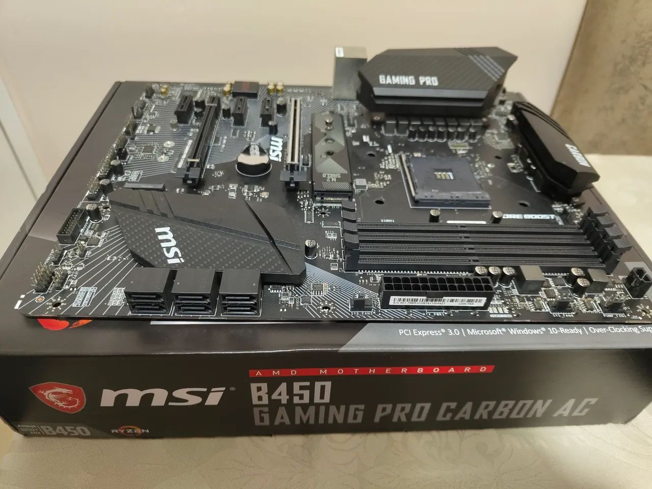 Placa mãe B450 pro carbon - Foto 2