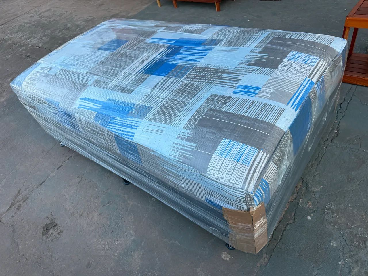 Cama solteirão mola ensacada nova - Foto 4