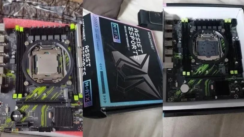 Kit Xeon x99, placa mãe pr9, 2650v3 3.0ghz 20 núcleos, 8Gb. Nova