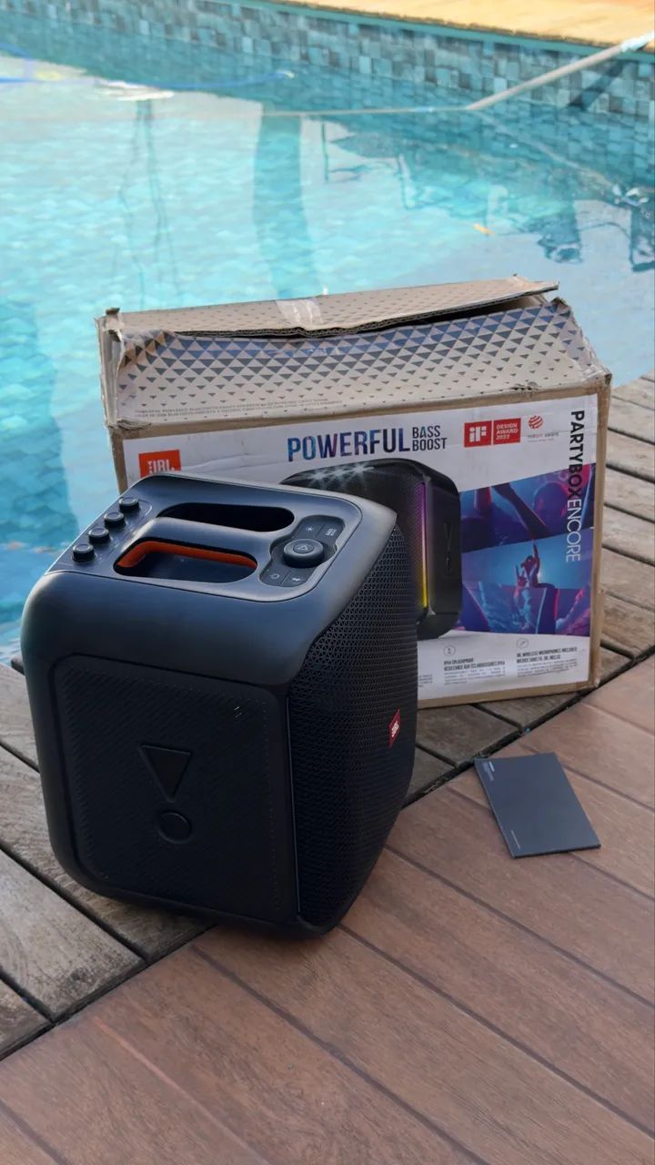 Jbl Partybox Encore com caixa  - Foto 2