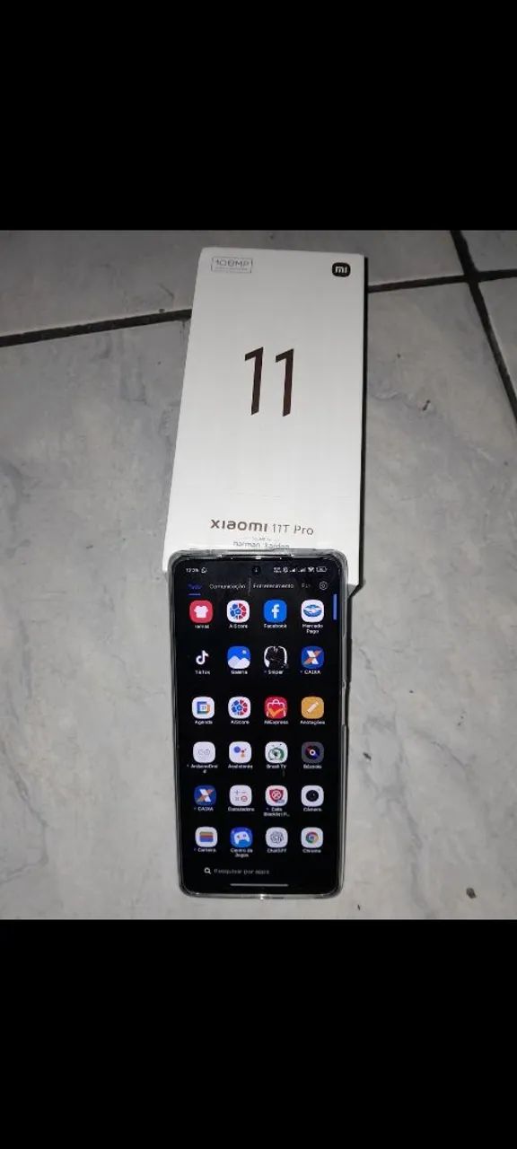 Vende-se Telemóvel Xiaomi 11T Pro - 128GB - Branco - Com Caixa