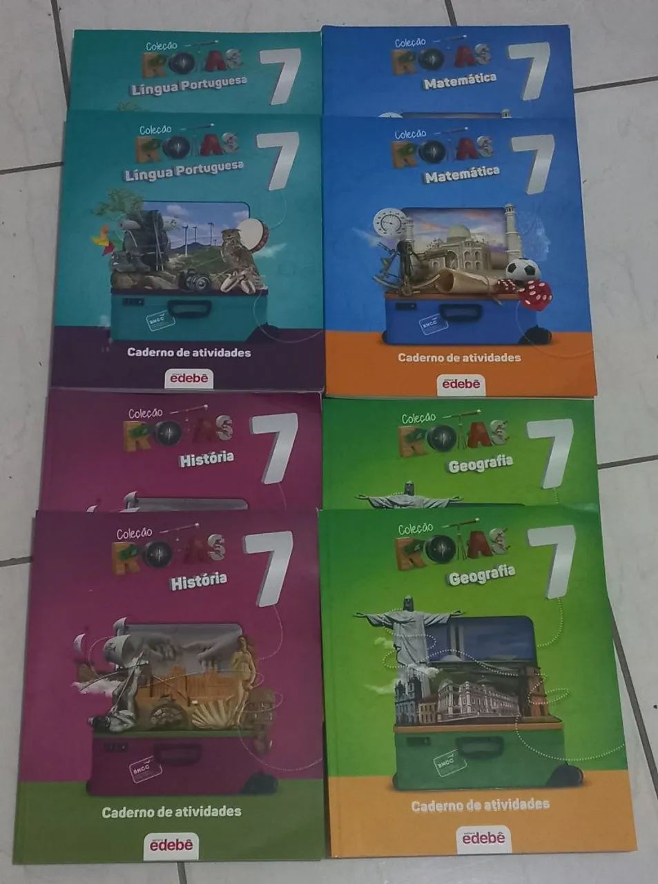 Livros Edebê Coleção Rotas 7? série - Novos