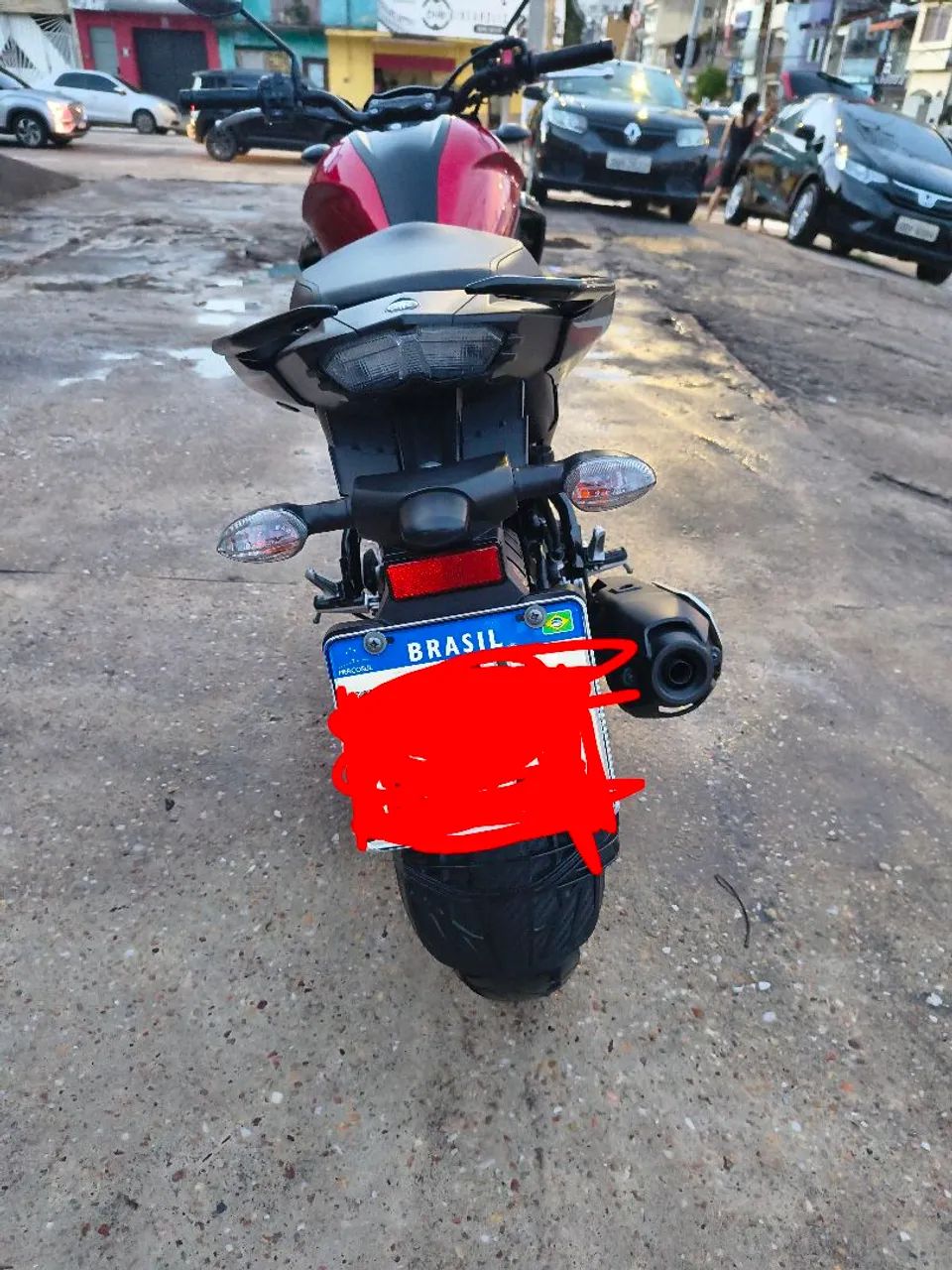 MOTO FAZER 250 NUCA TRABALHOU COMO UBER  - Foto 4