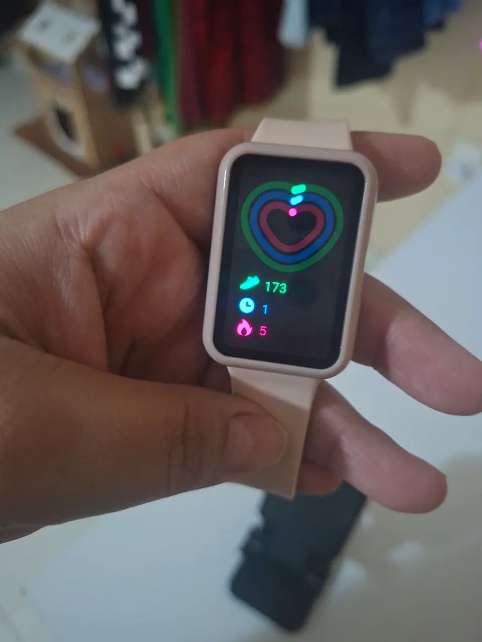 Smartwatch Samsung Galaxy Fit3 Display 1.6" Rosé - Foto 3
