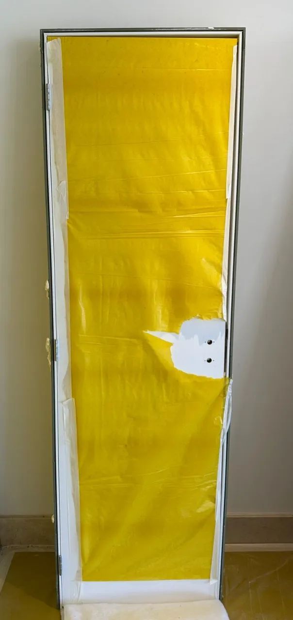 Porta Branca Completa NOVA 62cm - Retirada de Apartamento Emplavi