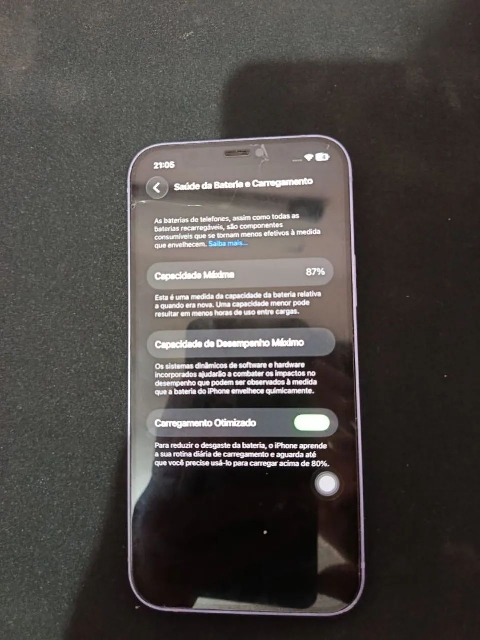 Vende-se iPhone 12 roxo  - Foto 3
