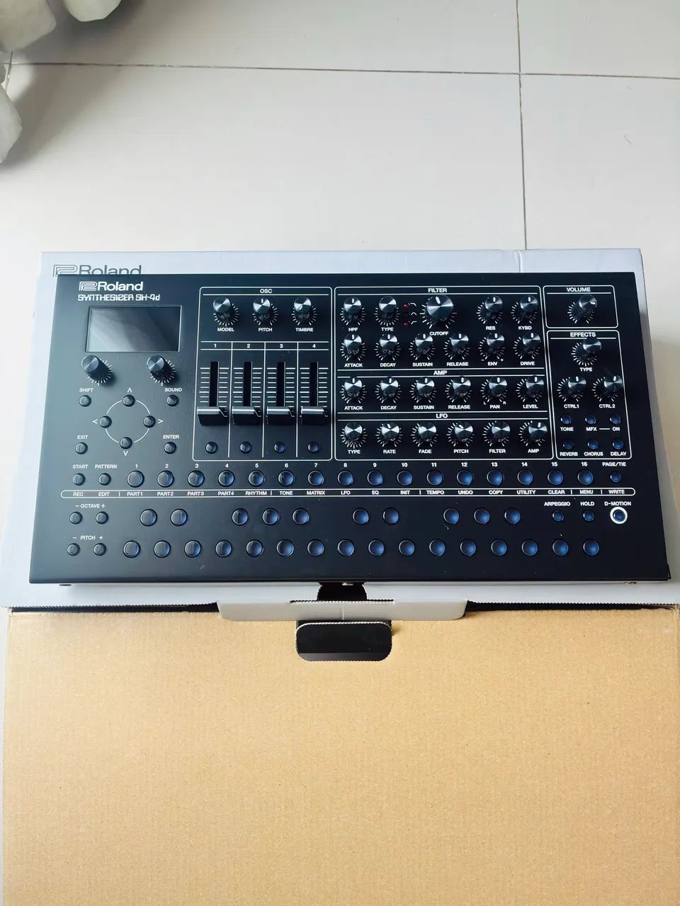 Roland sh-4d: groovebox - Instrumentos musicais - Recreio dos