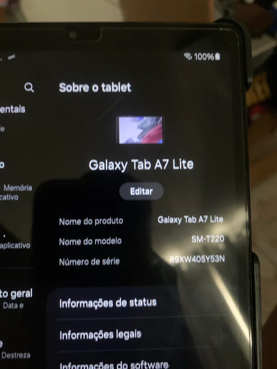 Vendo tablet Samsung TAB A7 Lite 32gb - Foto 5