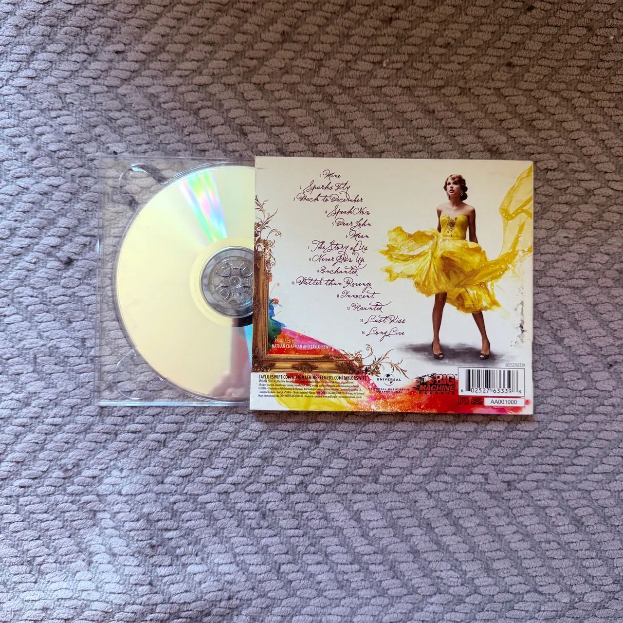 CD Speak Now - Taylor Swift (digipack br raro)  - Foto 2