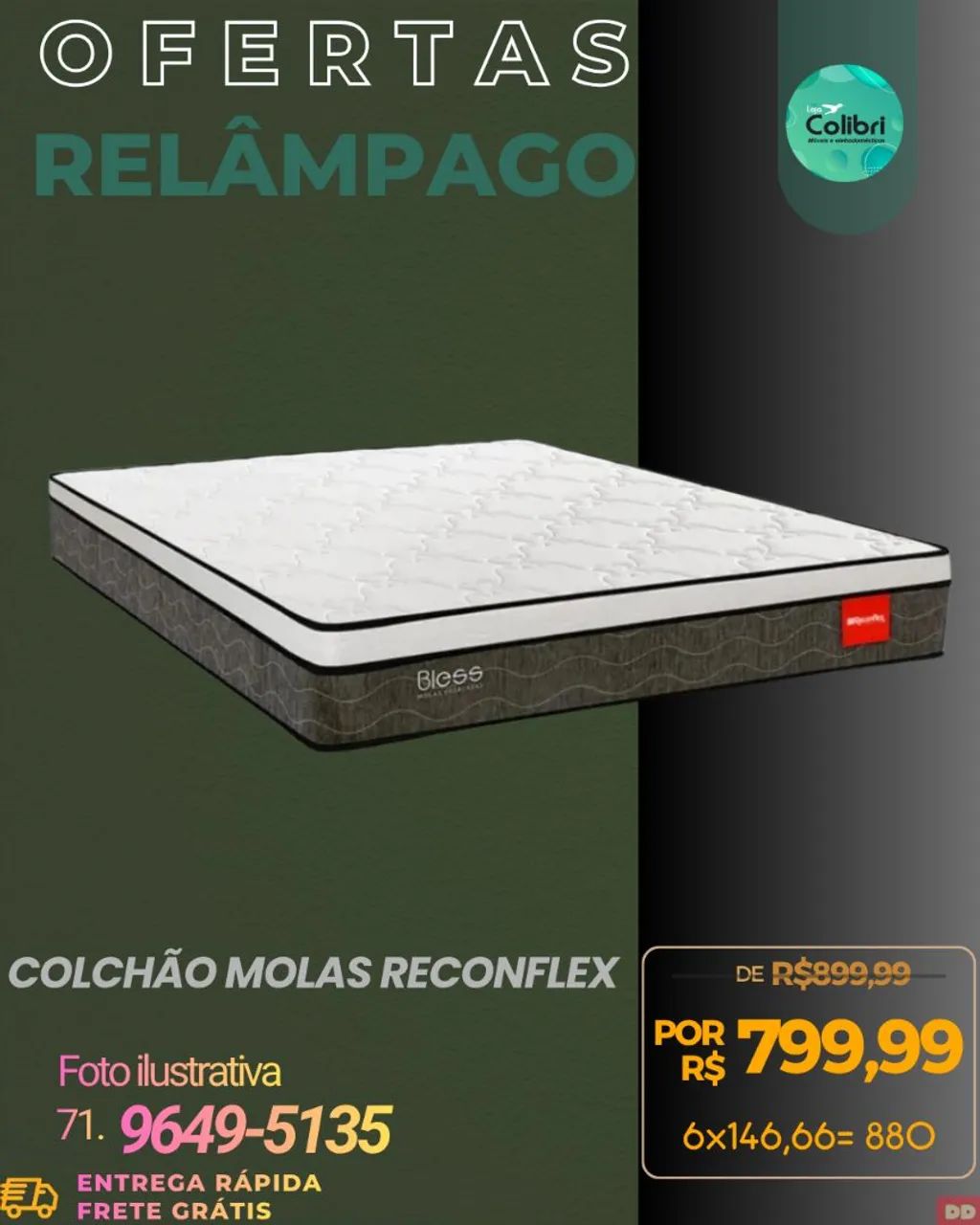 Colchão Casal  - Foto 4