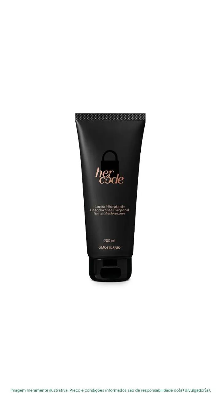 Her Code | Loção Hidratante Corporal  - Foto 2