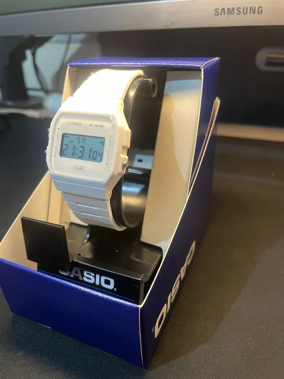 Relógio Casio F-91WB - Novo - Foto 2
