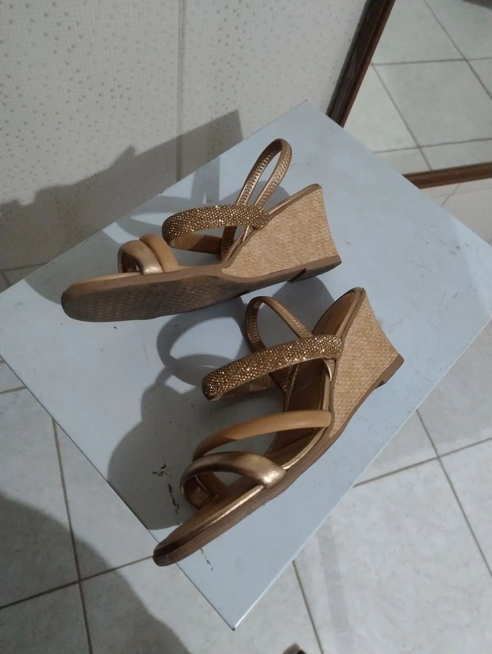 Scarpin e sandália usados  - Foto 2