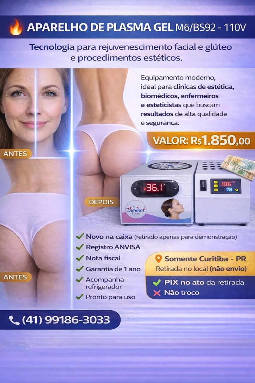 Plasma Gel M6/BS92 - 110v - Foto 2