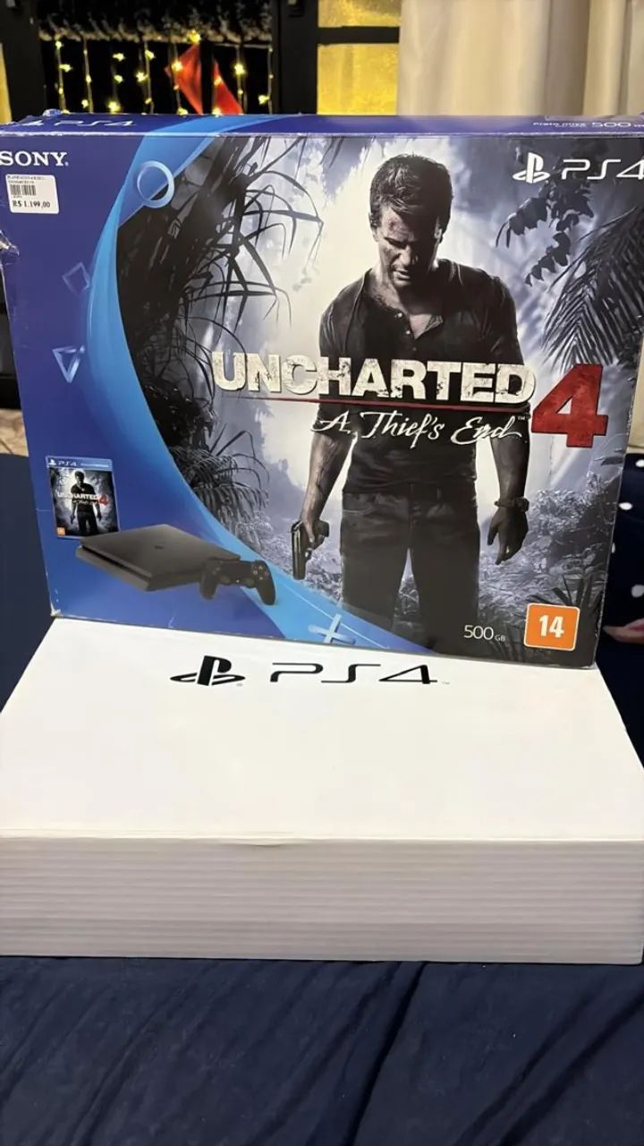 PS4 Slim 2 Controles e 1 jogo - Foto 5