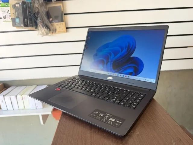 Notebook Acer Aspire 3 Raysen 3 8 de Ram ddr 4 Gigas Tela Slim 15.6 Polegadas - Foto 2