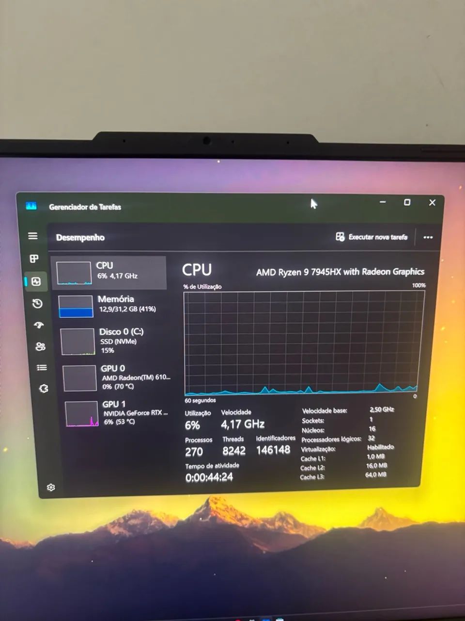 NOTEBOOK GAMER ROG STRIX G17 RTX4070  - Foto 4