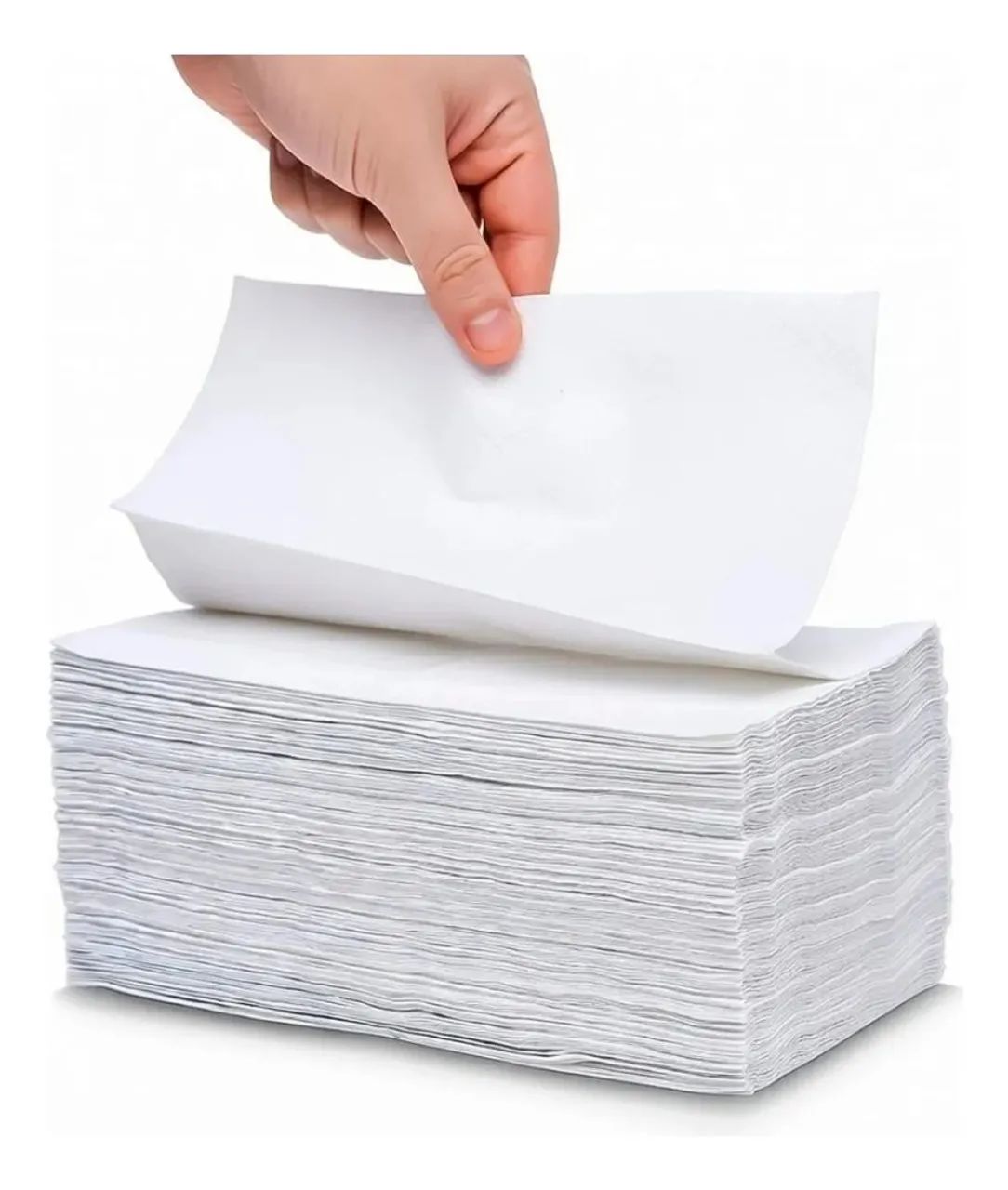 Papel toalha Inter folhas  7 pacotes de 1000 folhas cada - Foto 3