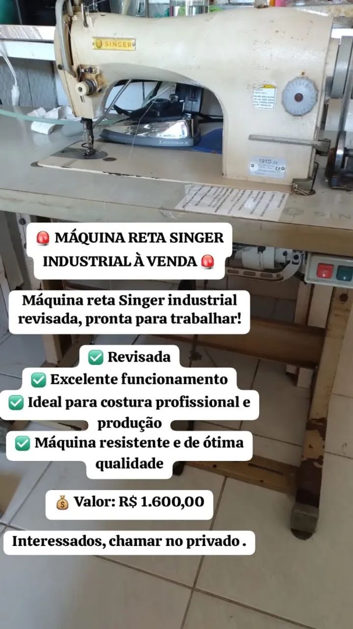 máquina de costura industrial 1.400 - Foto 2